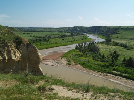 Wind Canyon view of Missouri River